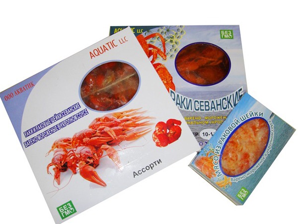Раки в ассортименте в Пензе
