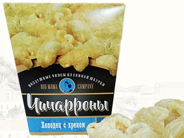 Чичарроны со вкусом холодца и хрена в Пензе
