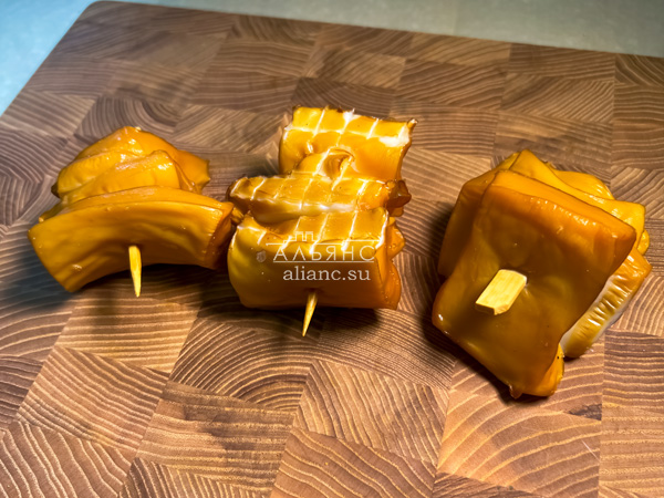 Шашлычок из кальмара х/к в Пензе