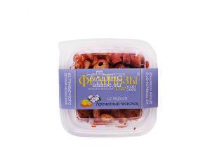 Кальмар кольца (ПУТИНА): Фрайчизы со вкусом чеснок (100 гр.)