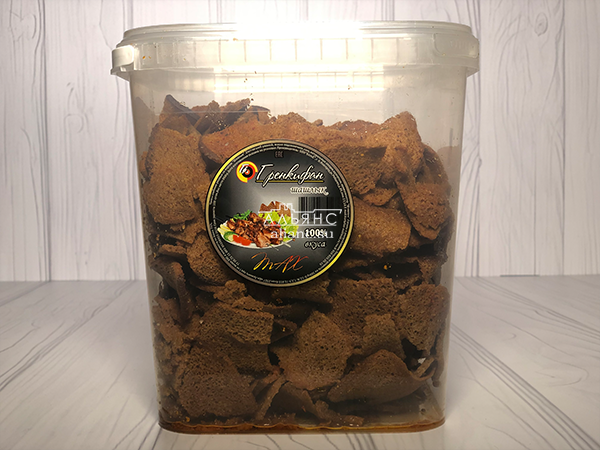Ржаные гренки со вкусом шашлыка в Пензе