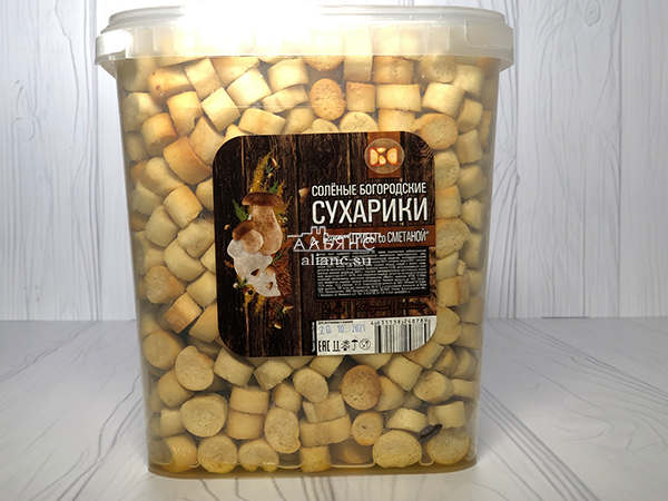 Сухарики с грибами и сметаной в Пензе