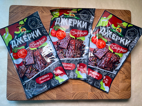 Джерки из индейки "Баффало" 45 гр. в Пензе