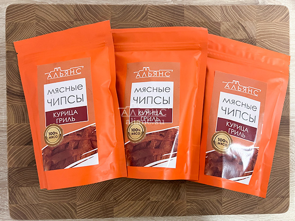 Мясо (АЛЬЯНС) вяленое курица "Гриль" 50 гр. в Пензе