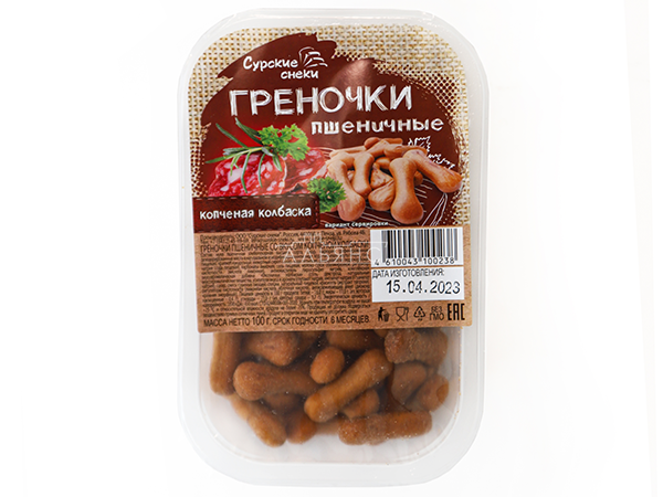 Сурские (ПШЕНИЧНЫЕ) Копченая колбаска (100 гр) в Пензе