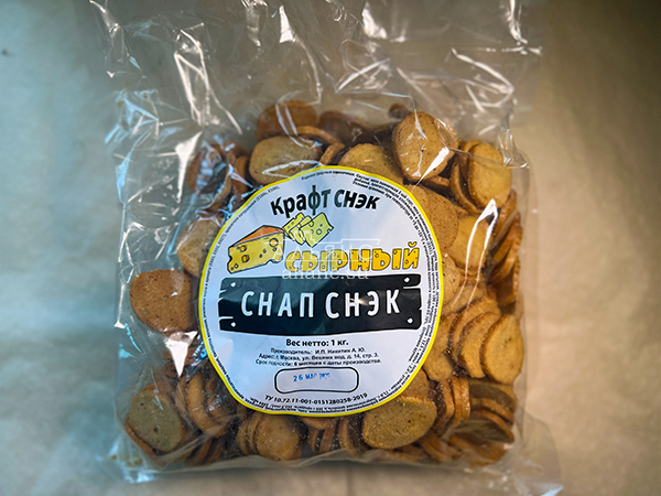 Снапсы ПШЕНИЧНЫЕ "Сыр" в Пензе