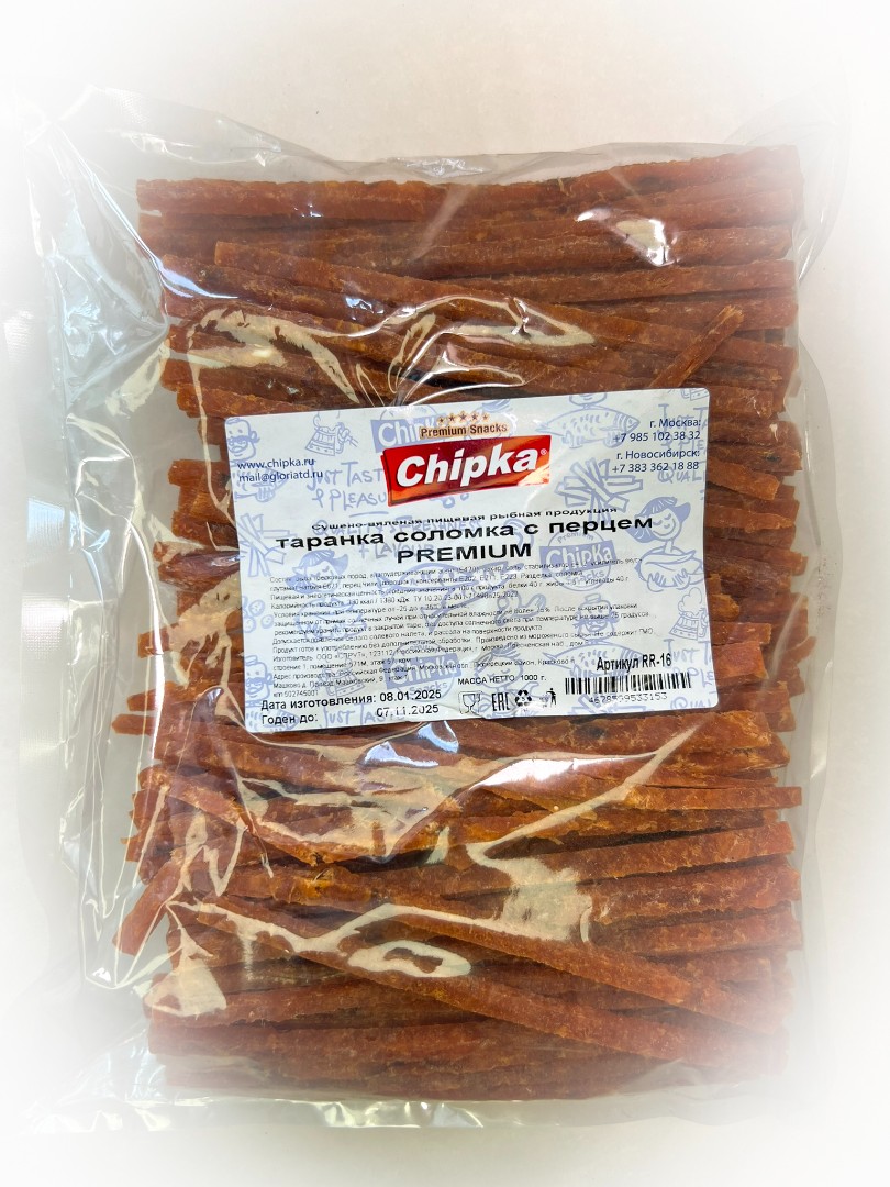 Таранка с перцем (соломка) (Chipka ПРЕМИУМ) в Пензе