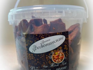 Корюшка вяленая (Онежская): Гренки 