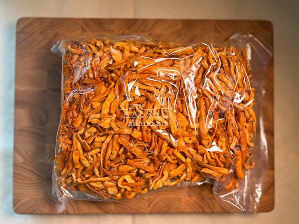 Нитка ЖАРЕНАЯ "Тайский перец" Oktobersnack 1 кг (сырный продукт) в Пензе