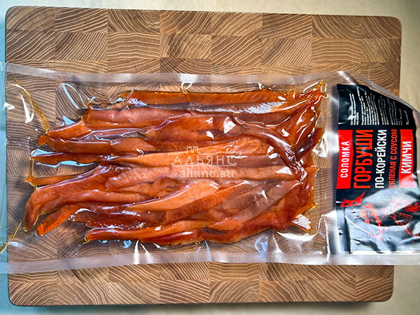 Горбуша соломка по-корейски в Пензе