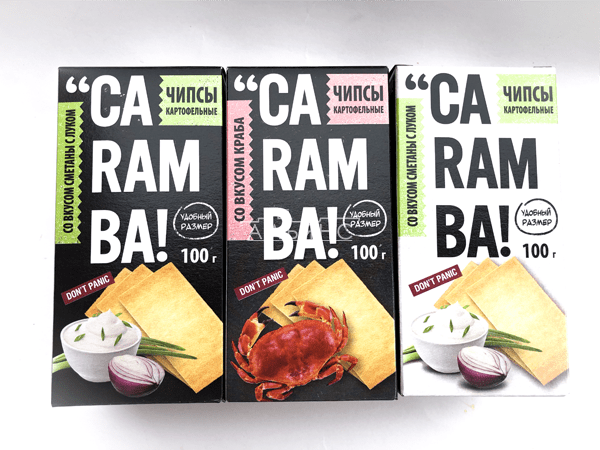 Чипсы "CARAMBA" ассорти 100 гр. в Пензе